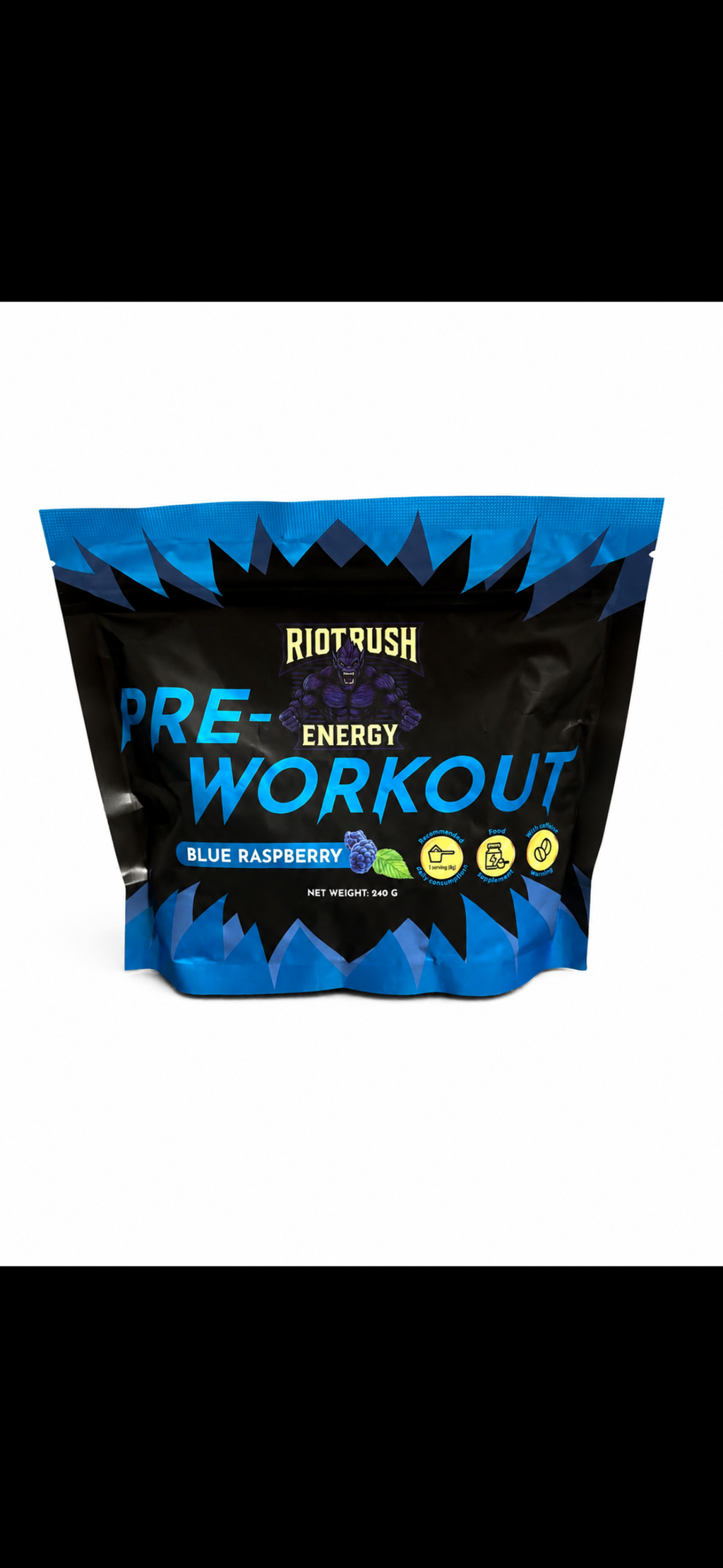 RRE Pre-Workout Blue Raspberry 30 servings